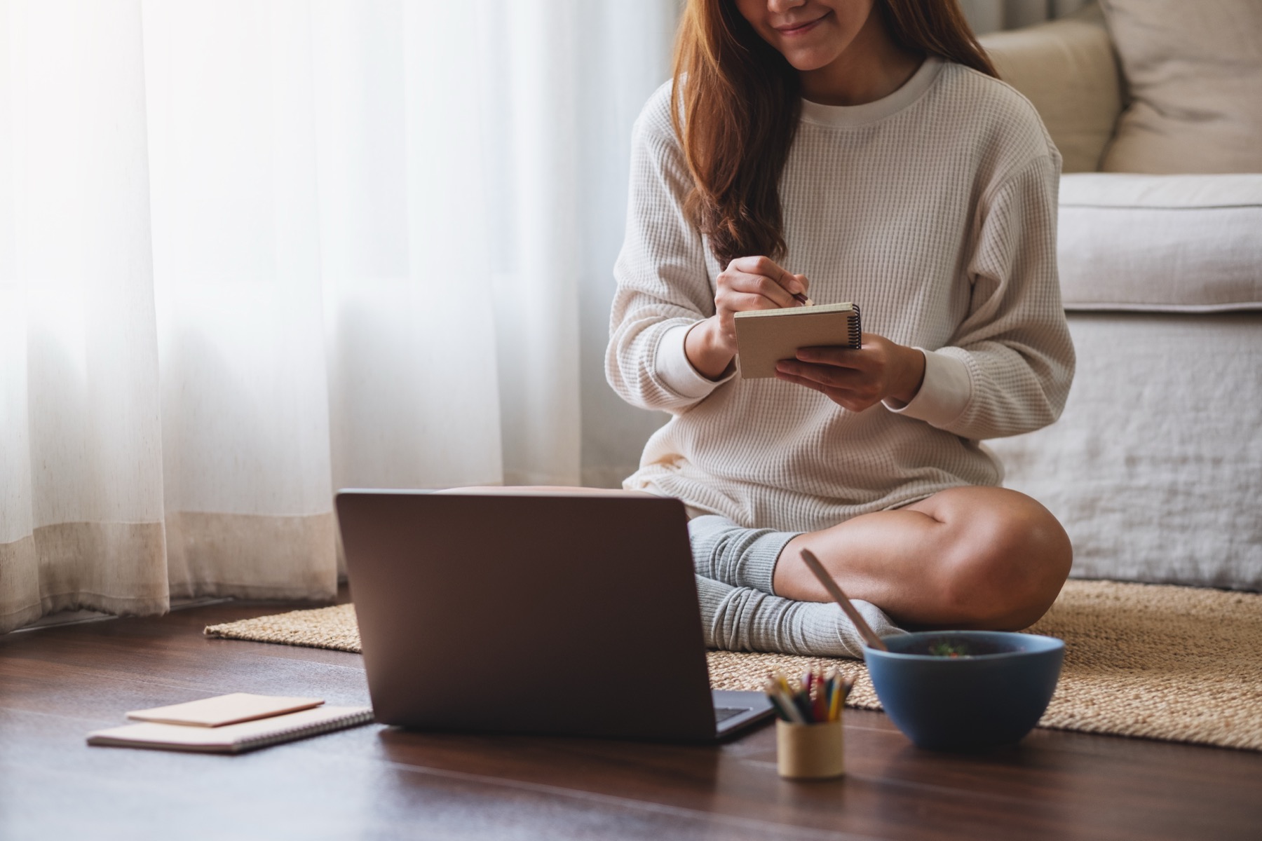 Sesión de psicología online por videollamada