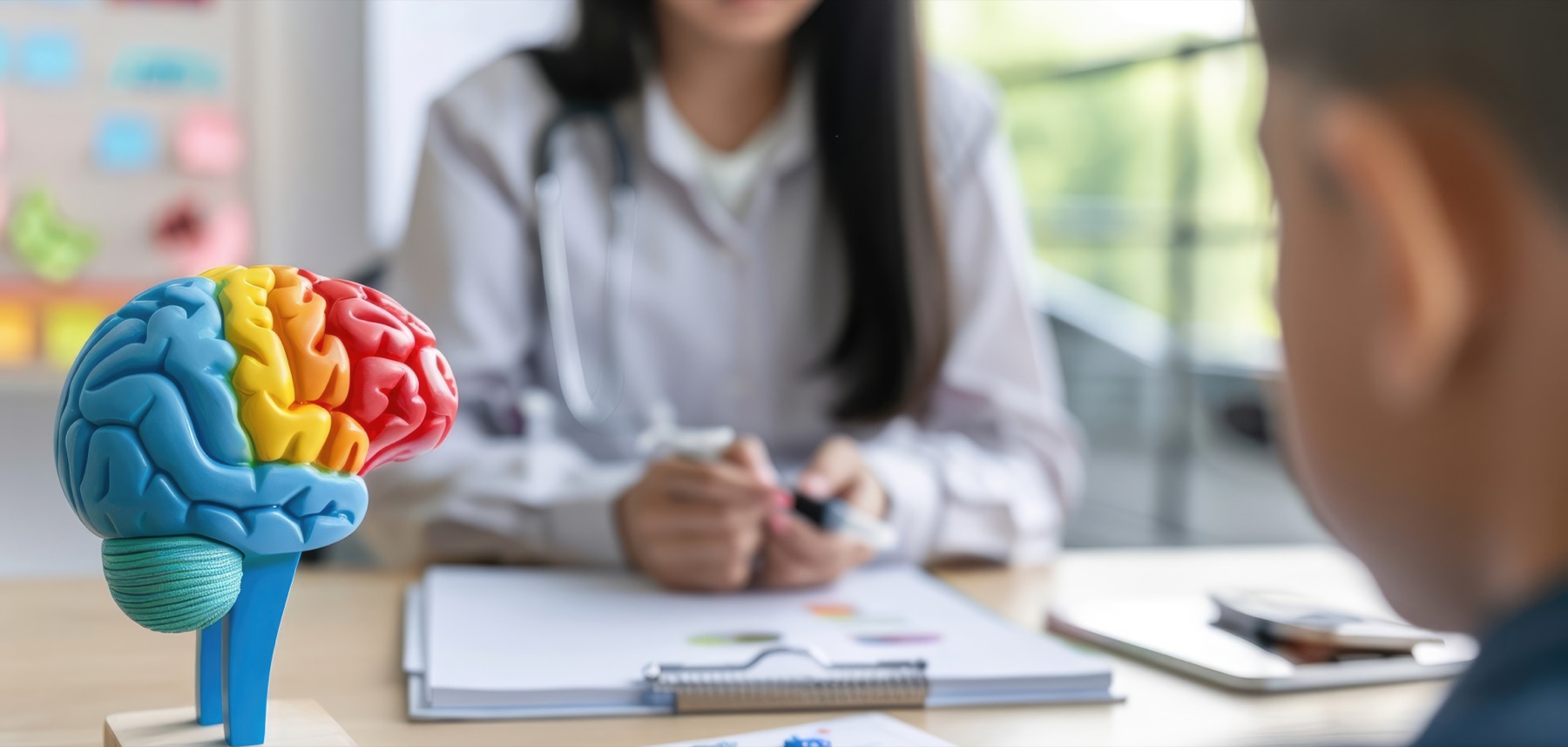 Sesión de terapia cognitivo conductual en Clínica Toraño Palacio